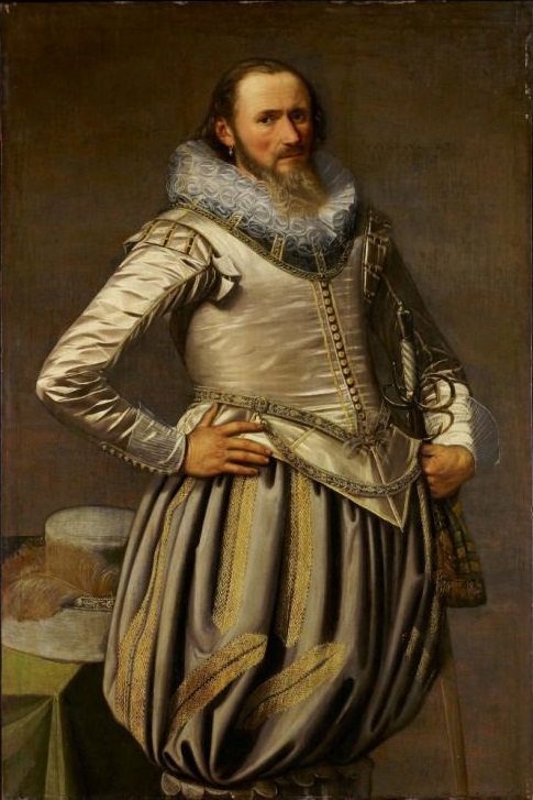 A Man 1624 by Wybrand de Geest (1592-ca. 1661)  Location TBD